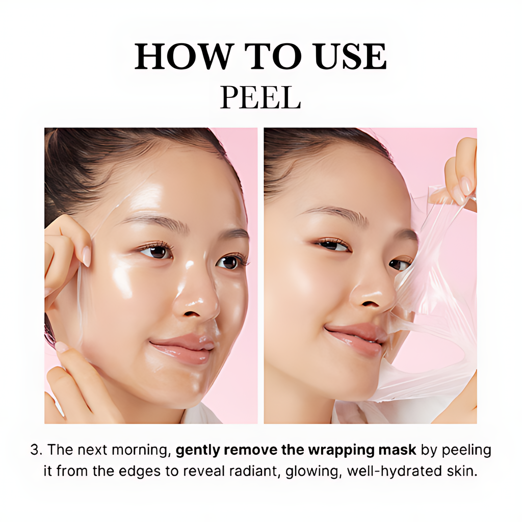 Dermaluxe™ Collagen Night Wrap — Wake Up to Firm, Radiant Skin That Turns Heads