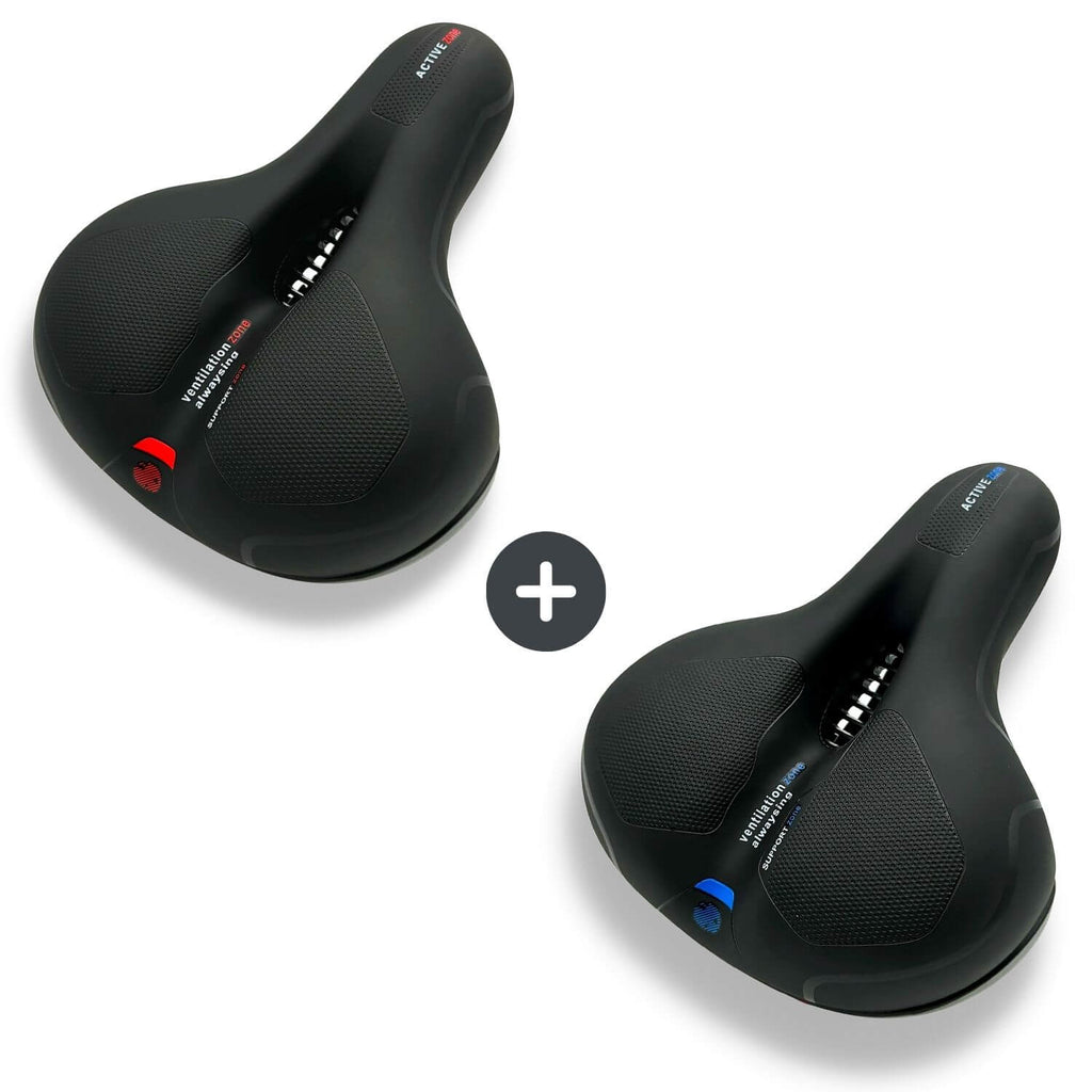 Bicycle Saddle | Comfort Ergonomics | Shock Dampening | RideRelief