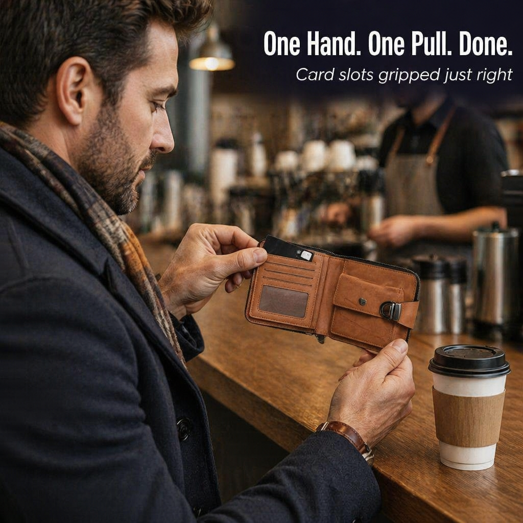 RamseyRetro™ Wallet — Trim Your Pocket and Sharpen Your Daily Carry