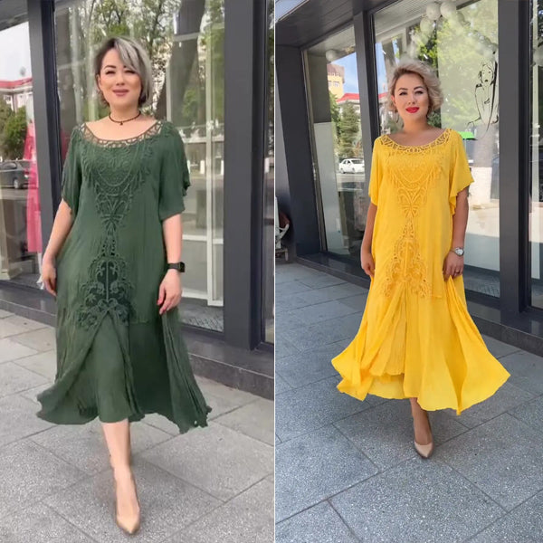 VivaLuxe™ Dress — Unleash Effortless Confidence with Every Curve-Flattering Step