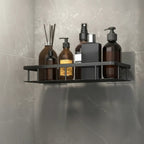 Adhesive Bathroom Shelf | Stainless Steel & Drill-Free | Self-Adhesive | Mountra