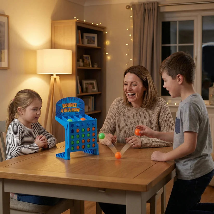 BounceSurge™ — Ignite Family Thrills with Lightning-Fast Reflexes and Brain-Boosting Battles