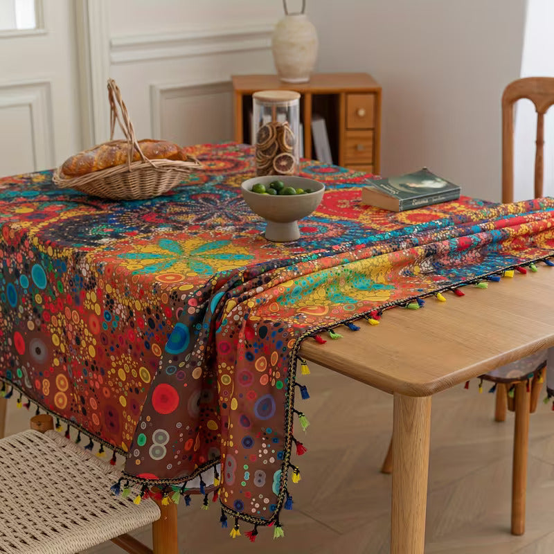 GlowGuard™ Tablecloth — Dazzling, Spill-Proof Style That Never Slips or Fades