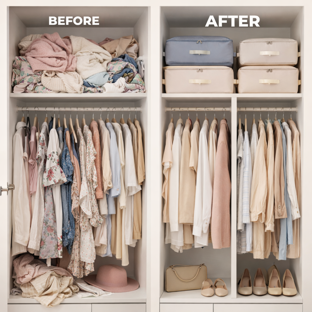 StorEase™ — Crush Clutter Instantly for a Calmer, Roomier Life
