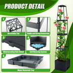 SkyVine™ Tower — Transform Tiny Spaces into Lush, Effortless Vertical Gardens