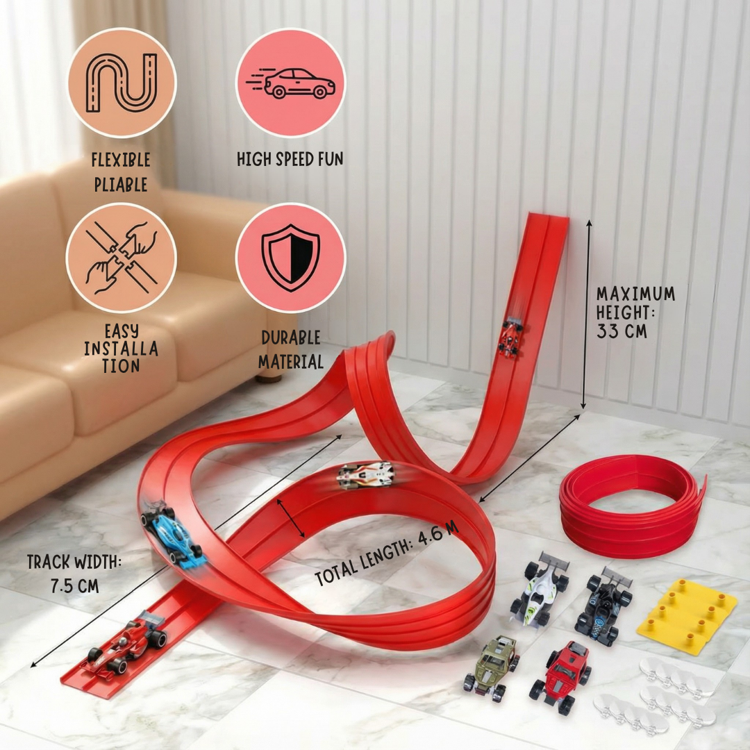 BlazeTrack™ — Ignite Endless Imagination and Heart-Pounding Family Fun