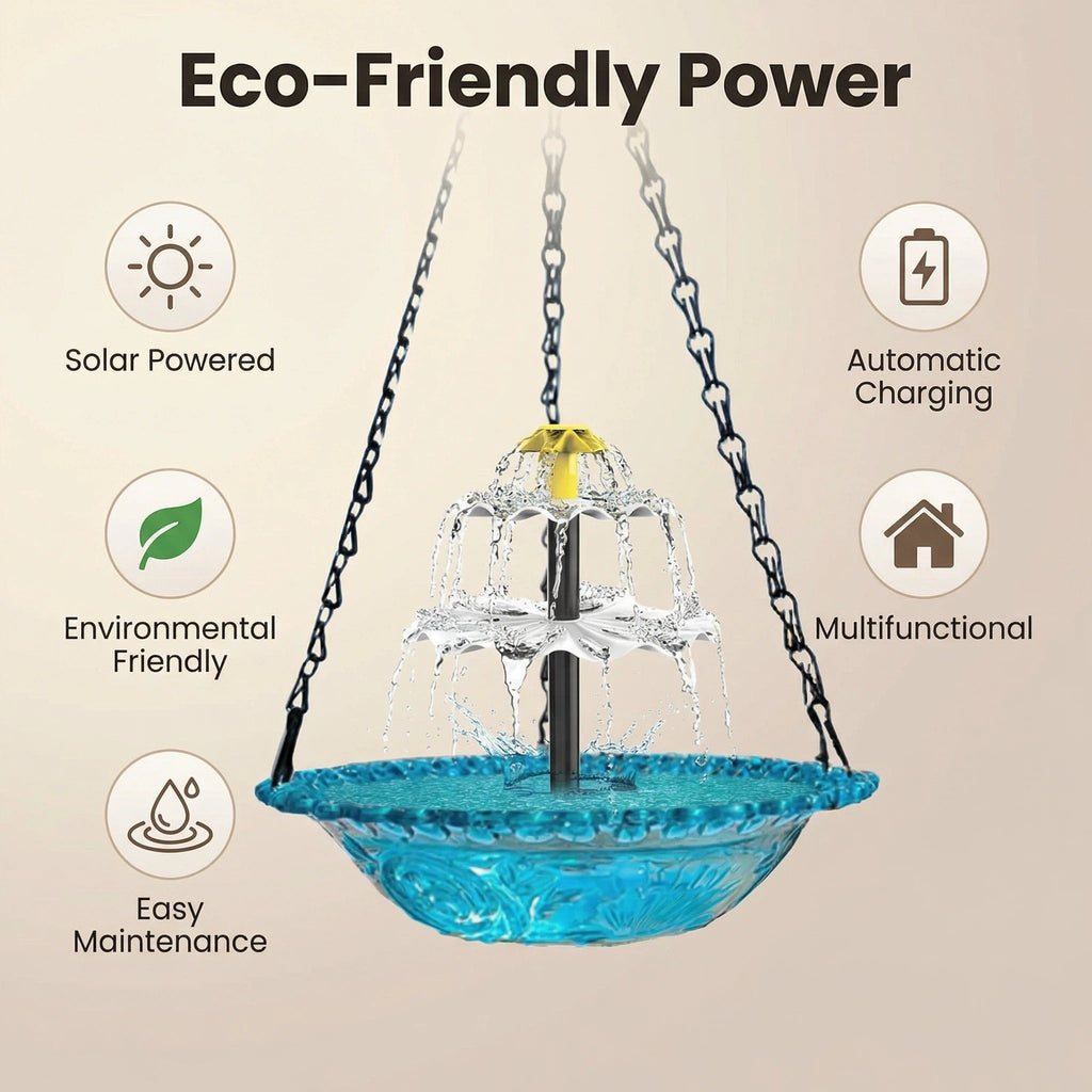 LumaFlow™ Oasis — Transform Your Yard into a Sun-Powered Serene Sanctuary