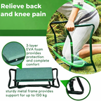 Ergonomic 2-in-1 Garden Knee Stool and Seat for Enhanced Joint Comfort | Foldable | Compact | Kneeworks