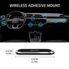 Phone Holder | 6 N50 Magnets & 360° Swivel | Zinc Alloy with Nano Coating | Clipzero