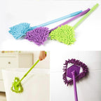 Rotatable Adjustable Triangle Cleaning Mop | 180° Rotating Mop Head | Telescopic Handle | Cleaning Mop | Mop Angle