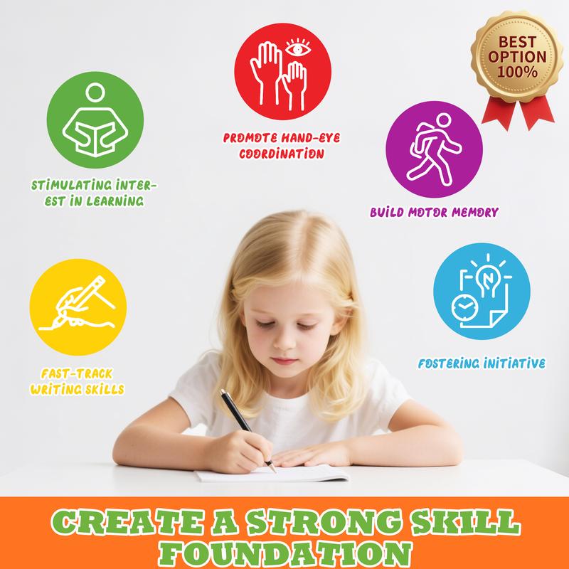 BrightScript™ — Ignite Your Child’s Confidence with Fearless, Fun Handwriting Mastery
