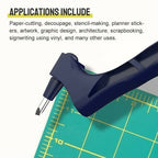 VersaSlice™ 360 Glide Blade — Master Every Curve with Effortless, Razor-Sharp Precision