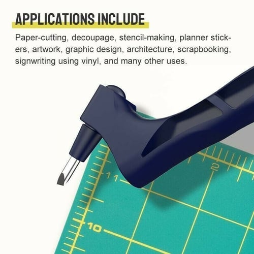 VersaSlice™ 360 Glide Blade — Master Every Curve with Effortless, Razor-Sharp Precision