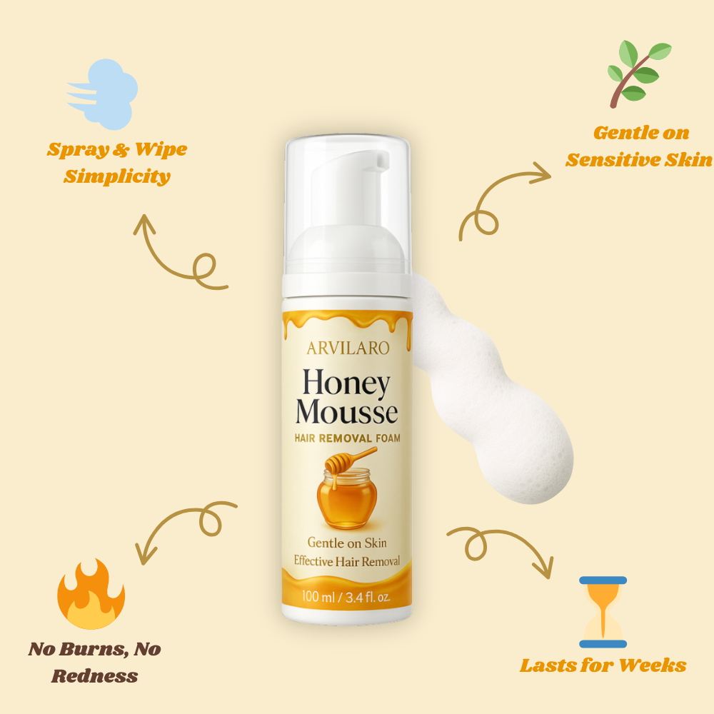HoneyMousse™ — Experience Pain-Free, Irresistibly Smooth Skin That Lasts Weeks