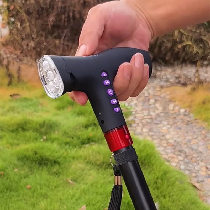 Walking Stick | Height Adjustable | Fall Alert | SmartCane