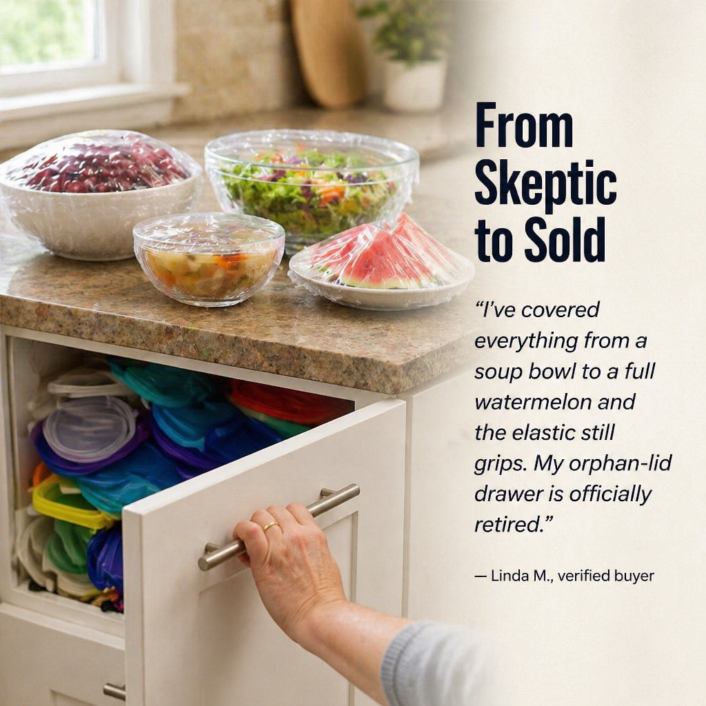 SealFlex™ — Effortless, Airtight Freshness That Saves Your Food and Sanity