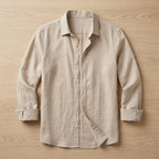 VenturoLux™ – Breezy Lightweight Cotton-Blend Long-Sleeve Shirt