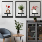 Wall Plant Holder | Metal Style | Space-Efficient | Plantify