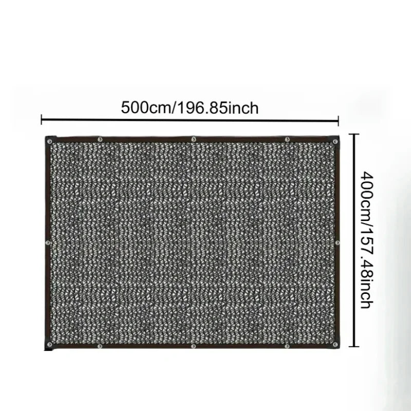 Sun Protection for Greenhouse and Garden | UV Shield Shade Net | Weather-Resistant | Darkweave