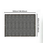 Sun Protection for Greenhouse and Garden | UV Shield Shade Net | Weather-Resistant | Darkweave
