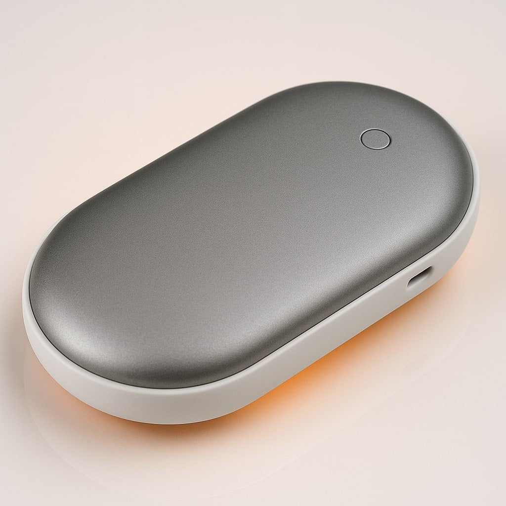Pocket Warmer | Electric Hand Heat Pack with Power Bank | 3 Temperature Settings | HandHimmel