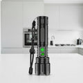 Flashlight LED Aluminum | USB-C Rechargeable | Battery Pack Feature | LuxCore