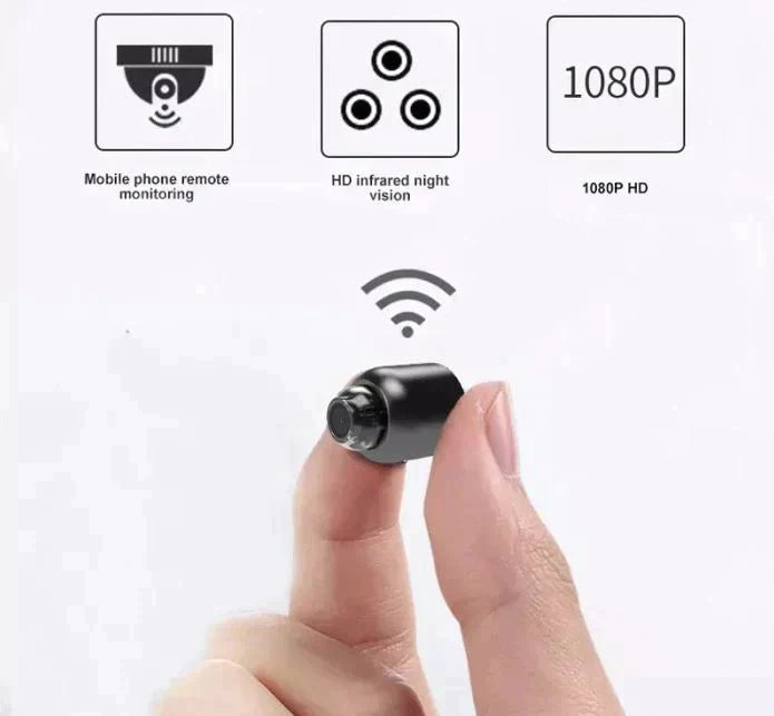 WiFi IP Camera | 120° Wide-Angle View | Infrared Night Vision & Two-Way Audio | Visorix