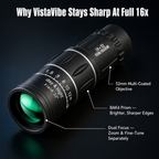 VistaVibe™ — View 16x Closer at Sports, Wildlife, and Concerts Right from Your Pocket