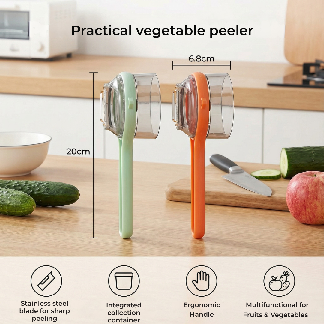 SwiftSlicr™ — Effortless Peeling and Perfect Prep in Seconds