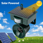 Bird Repellent | Sensor Solar-Powered | Animal-Friendly Bird of Prey Sounds | Birdfend