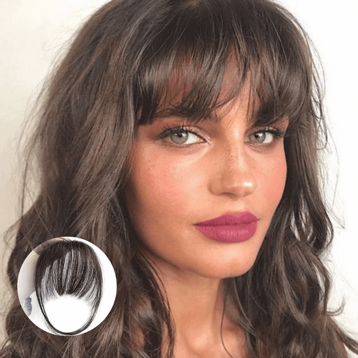 VividWave™ Bangs — Instantly Boost Your Confidence with Flawless, Damage-Free Style