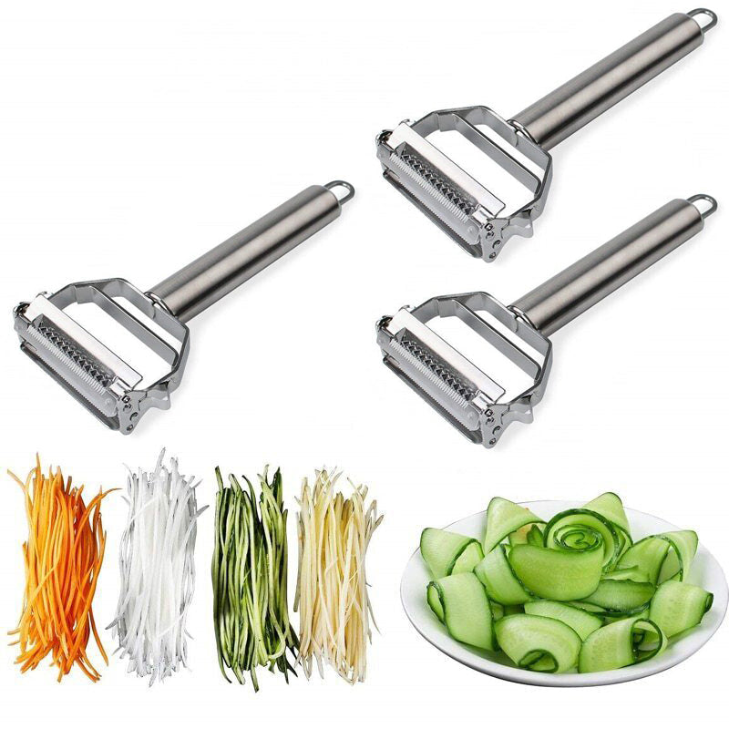 Vegetable Peeler | Dual Blades | Stainless Steel | Kitchen Blade