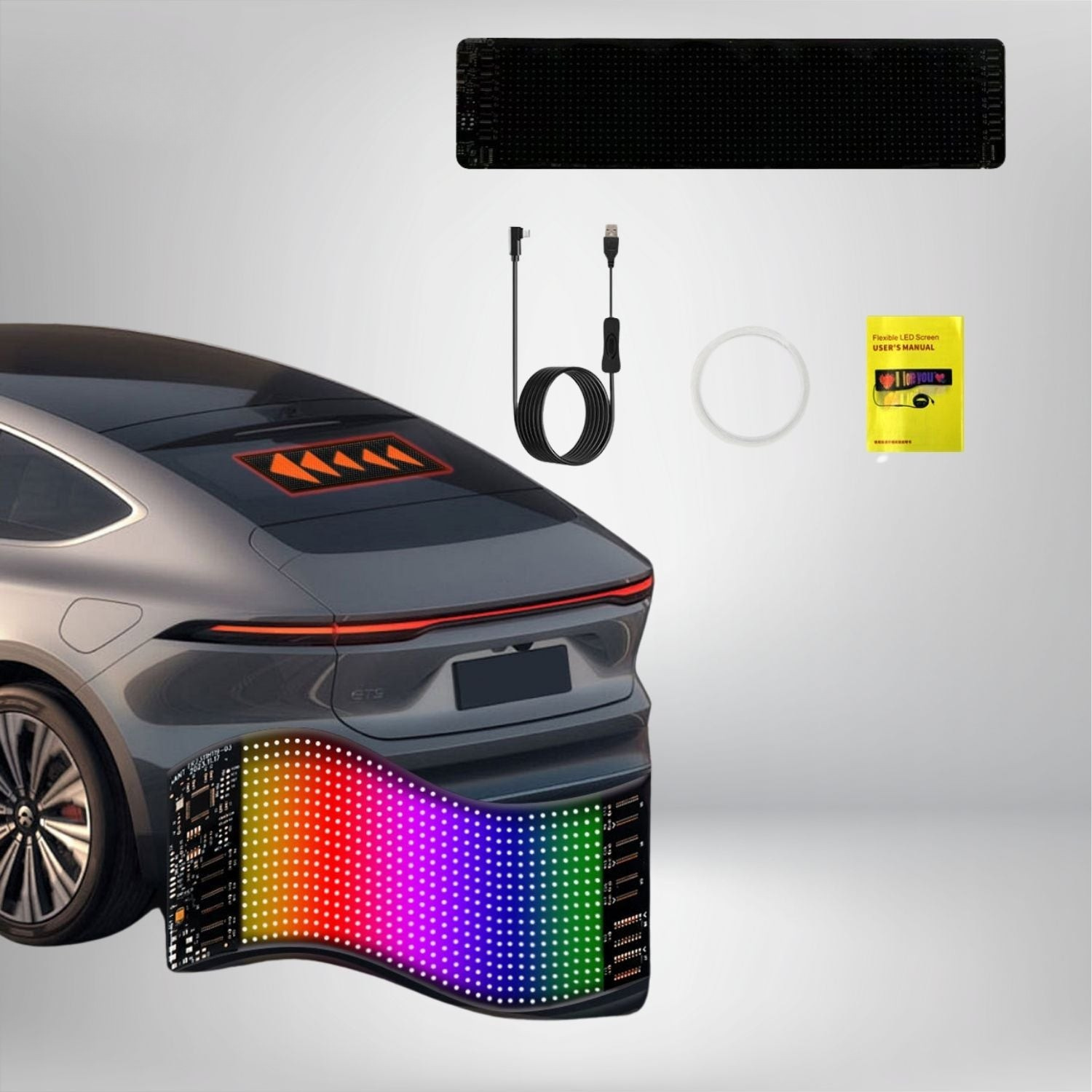 GlareFlex™ — Transform Your Ride Into an Unforgettable Head-Turner with Instant, Vivid LED Power