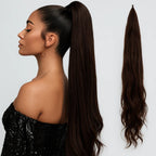 LuxeFlo™ — Instantly Own Your Stunning, Full-Volume Ponytail with Effortless Confidence