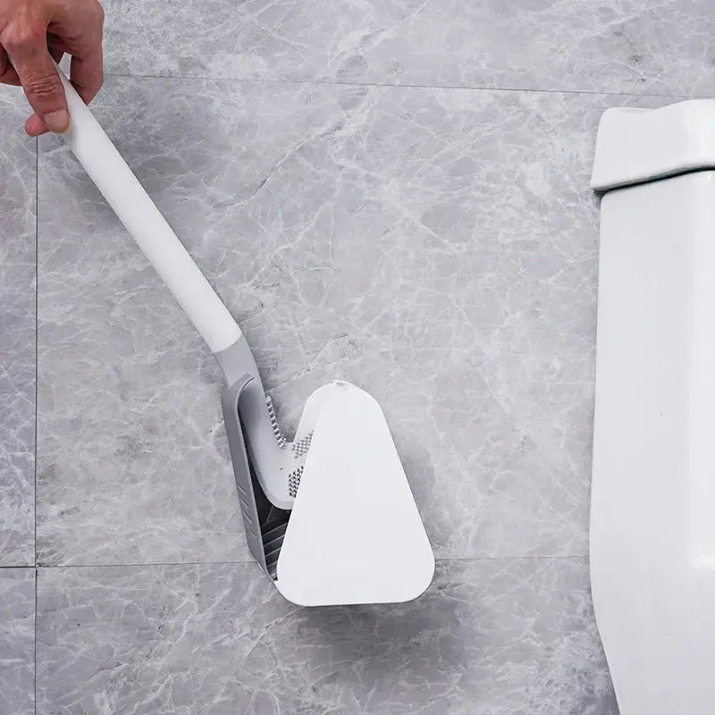 Silicone Toilet Brush | Self-Cleans Hygienically | Odor Proof | HygieniCore
