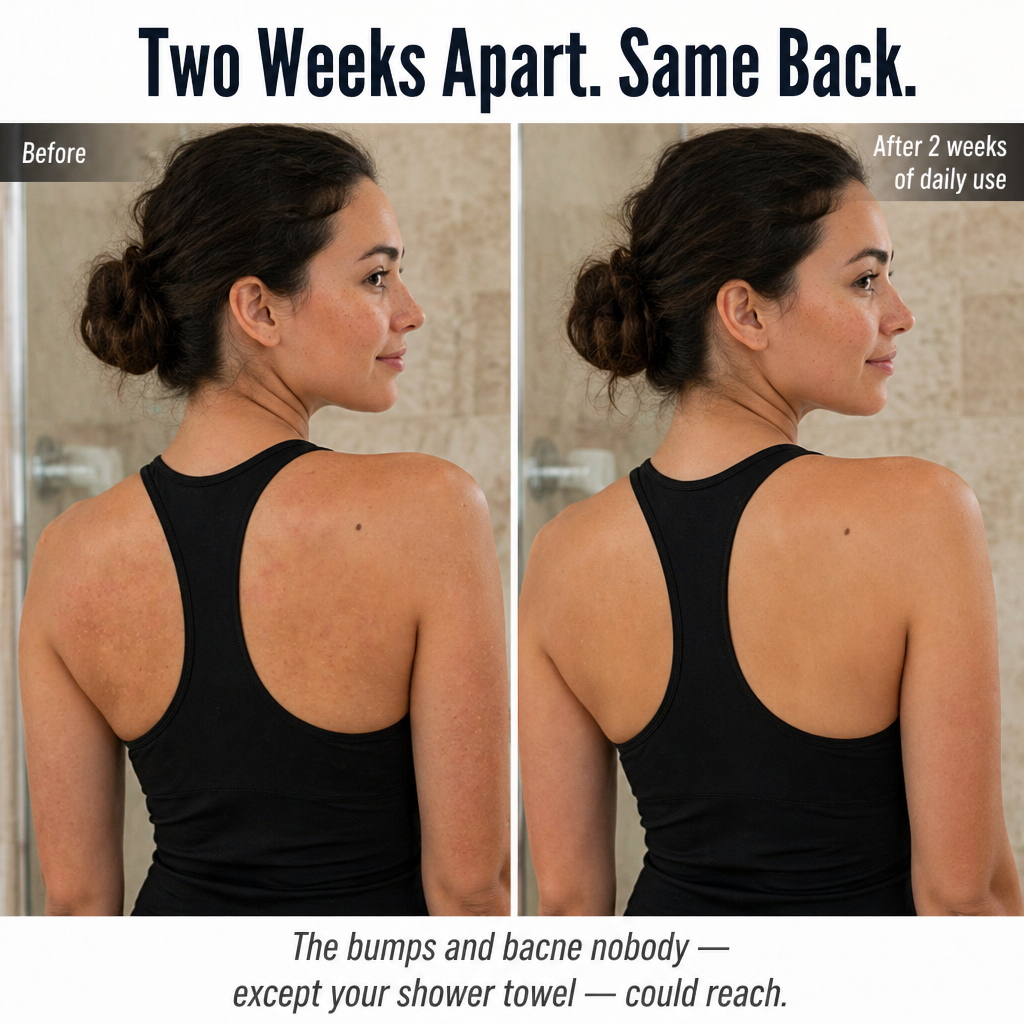 LuminaSheer™ — Clear Out Bacne, Back Bumps & Dead Skin Beyond a Loofah’s Grasp