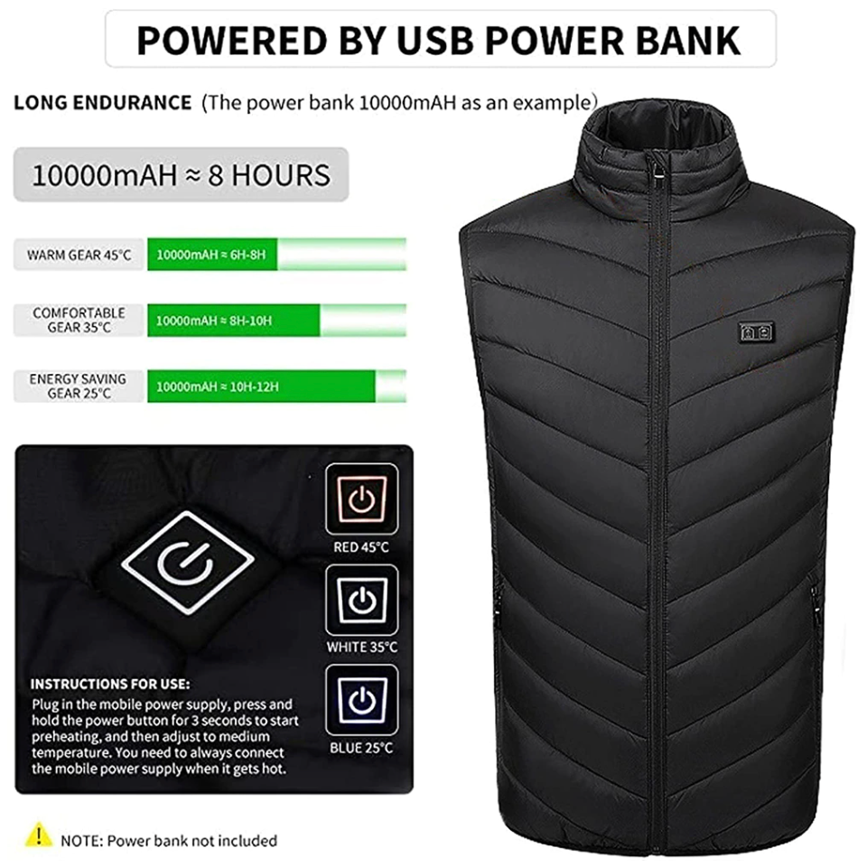 BlazeCore™ Heated Vest — Ignite Instant Warmth and Crush Winter’s Chill Forever