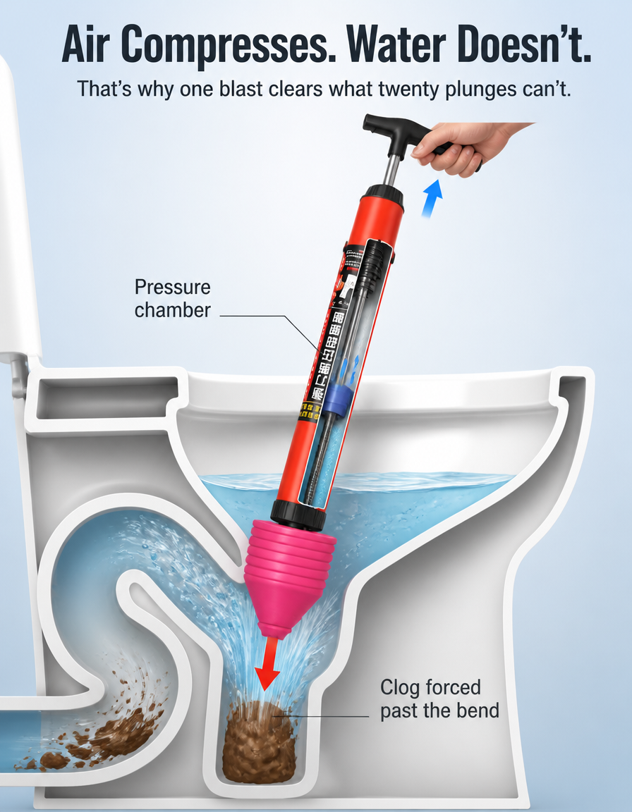 TurboBlast™ — Crush Clogs Instantly and Rescue Your Home from Plumbing Nightmares