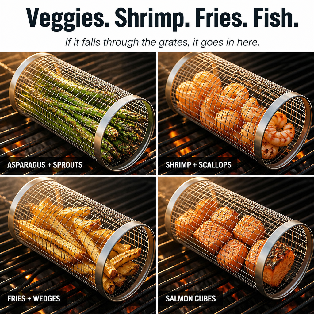 SearSphere™ — Keep Every Bite Perfectly Grilled and Hassle-Free