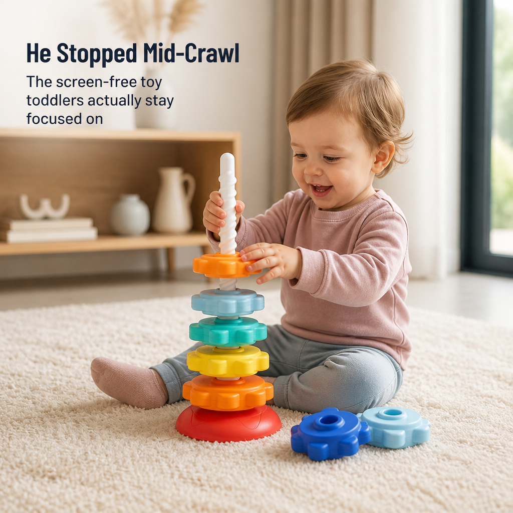TwirlTale™ — Mesmerize Your Toddler with Hours of Calm, Screen-Free Magic