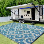 Outdoor Rug | Weather-Resistant | Geometric Design | OutdoorKlar