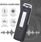 USB Voice Recorder for Interviews & Lectures | Noise Cancellation | RecordMate
