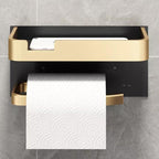 Toilet Paper Holder | Wall-Mounted | Metal Bracket | BathLine