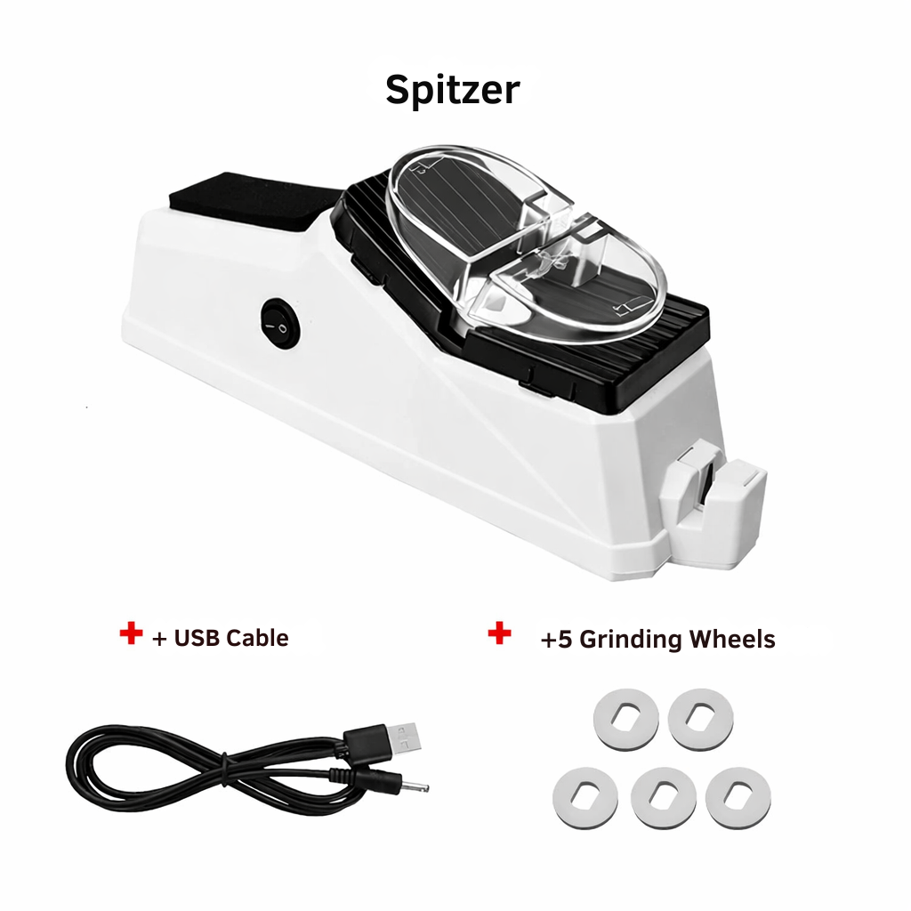Knife Sharpener | Quick & Secure | Rechargeable | SharpEase