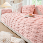 LumiNest™ Velvet Quilted Sofa Cover — Turn Your Couch Into a Warm, Plush Haven That Never Slips or Shivers