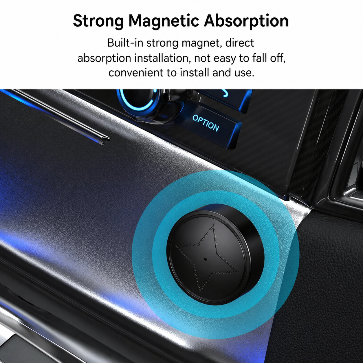 GPS Tracker Magnetic Compact | Real-Time GSM + GPS Tracking | 20-Day Battery Life | Trackveil