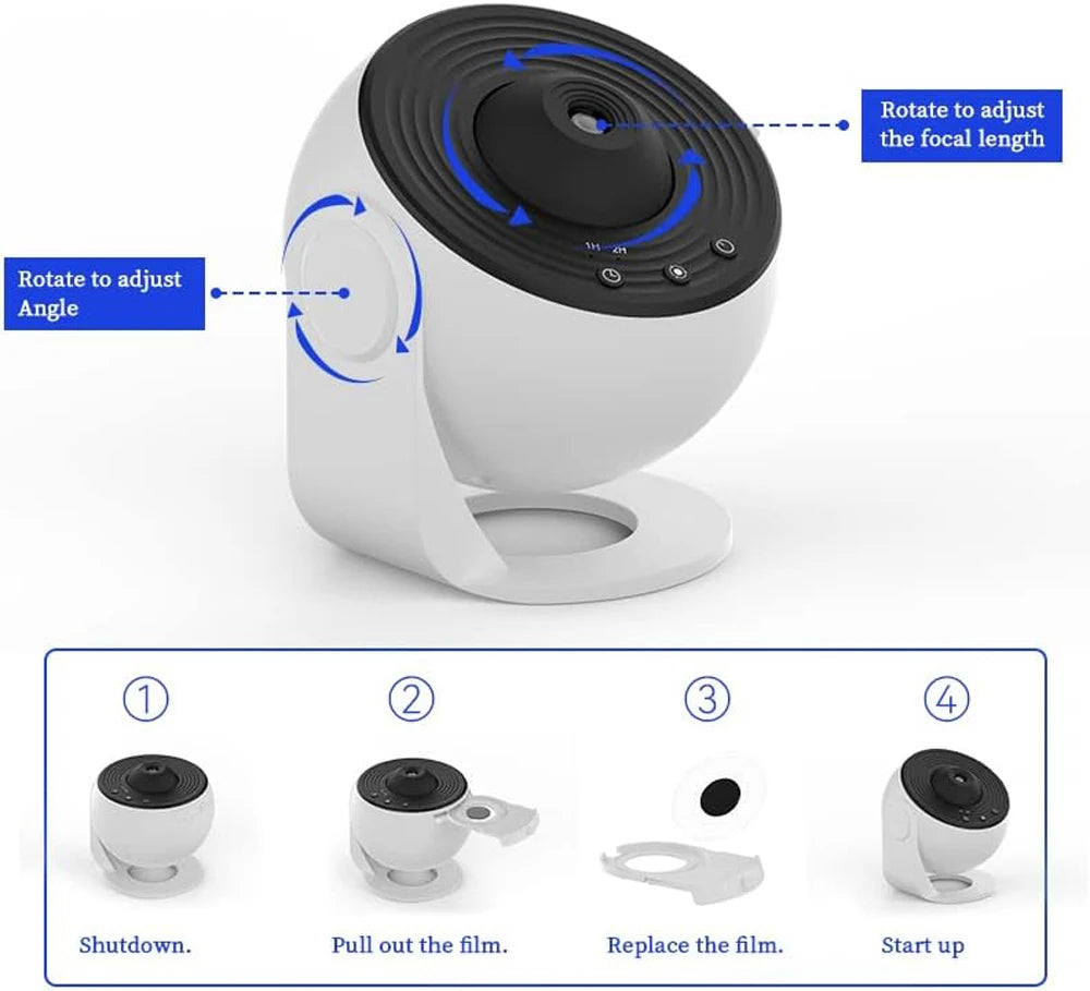 NovaDream™ Star Projector — Transform Nights into Mesmerizing Cosmic Calm and Deep Rest