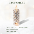 Lumiara™ Crystal Candle Pillars — Safe, Stunning Glow That Transforms Your Space Instantly