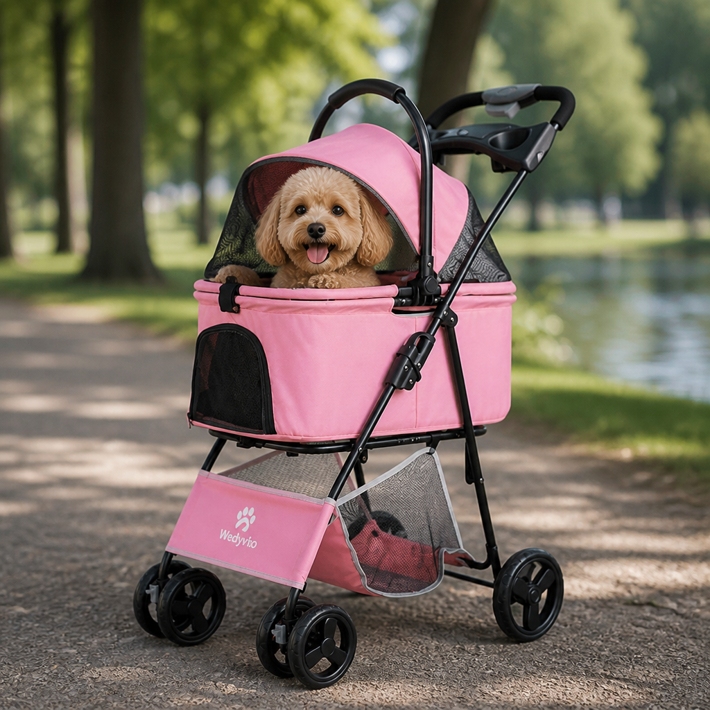 VitaStride™ Pet Stroller — Unlock Effortless Freedom and Joy on Every Adventure with Your Pet