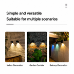 Wall lamp | Solar LED lamp | Weather-resistant wall light | Buenosaires